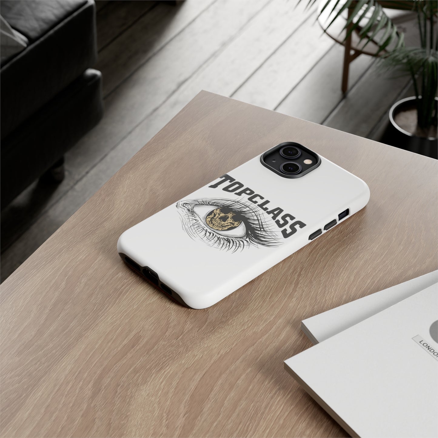 Topclass Eye with Skull Tough Phone Case