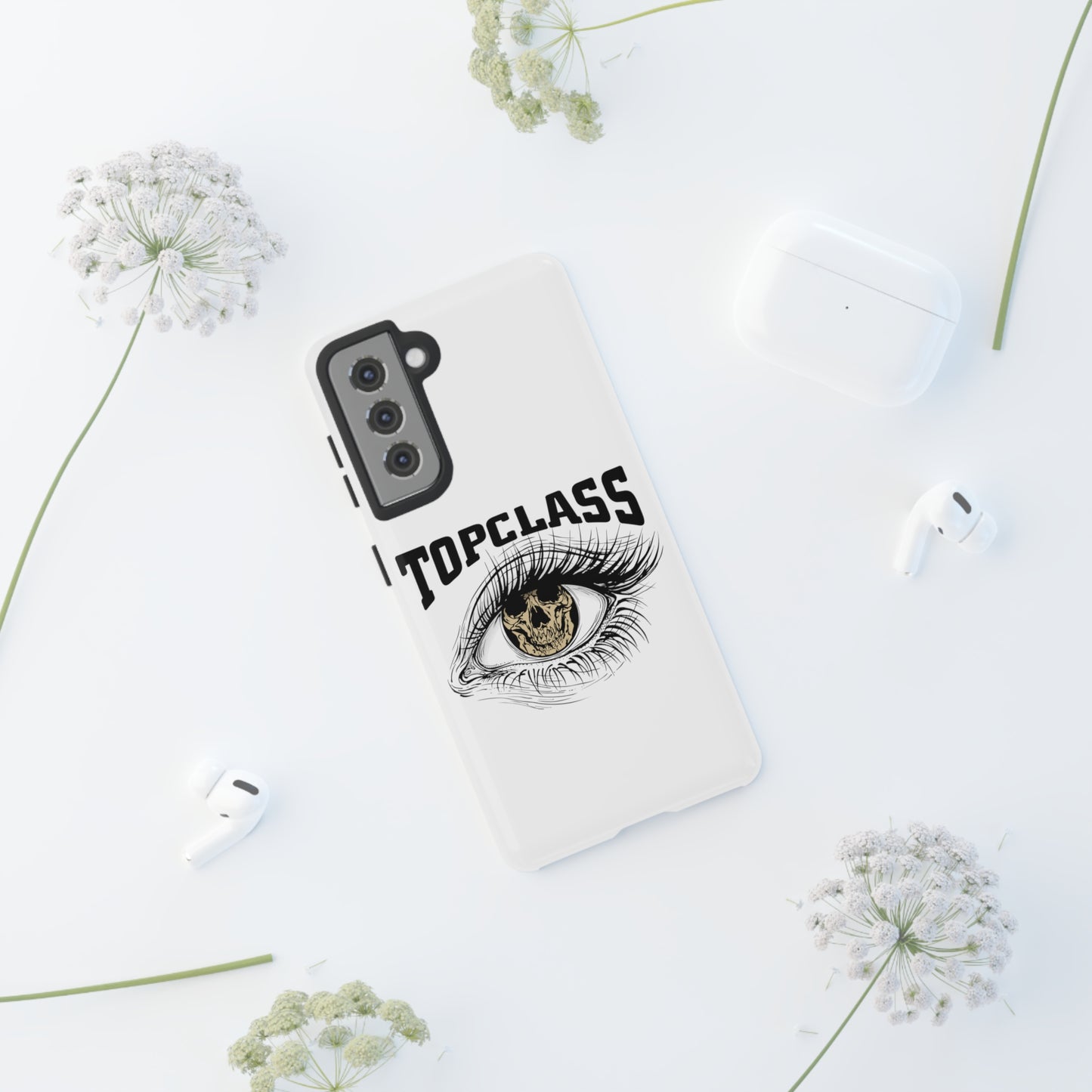 Topclass Eye with Skull Tough Phone Case