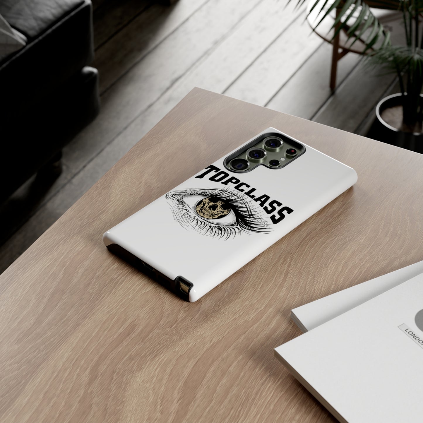 Topclass Eye with Skull Tough Phone Case