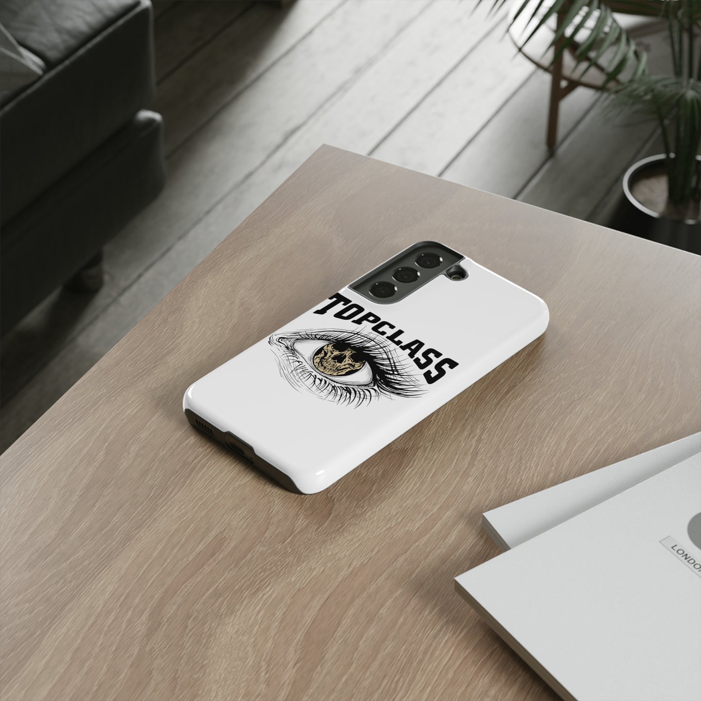 Topclass Eye with Skull Tough Phone Case