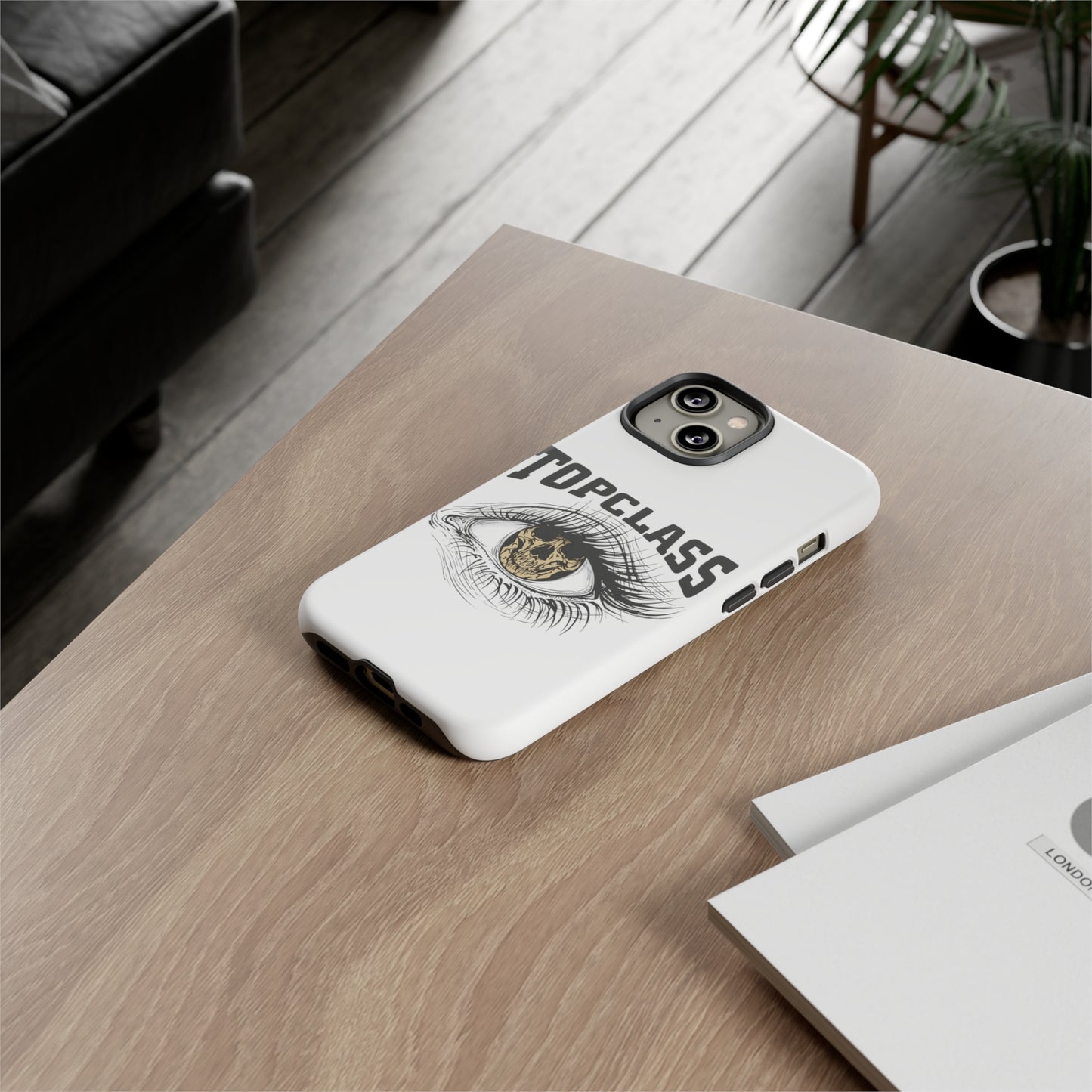 Topclass Eye with Skull Tough Phone Case