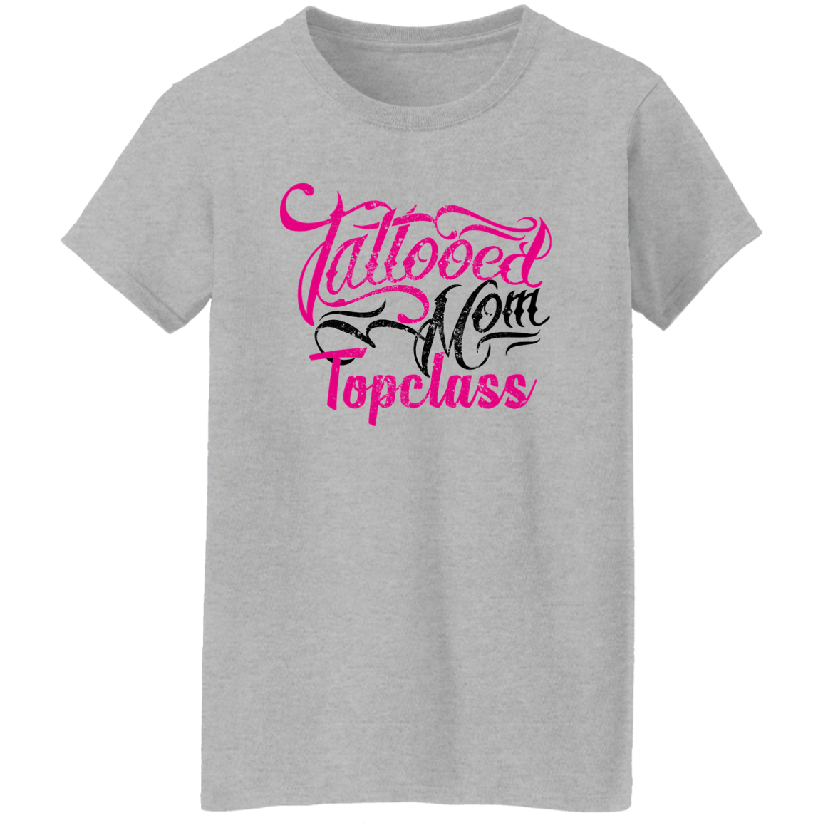 Topclass Tattooed Mom pink