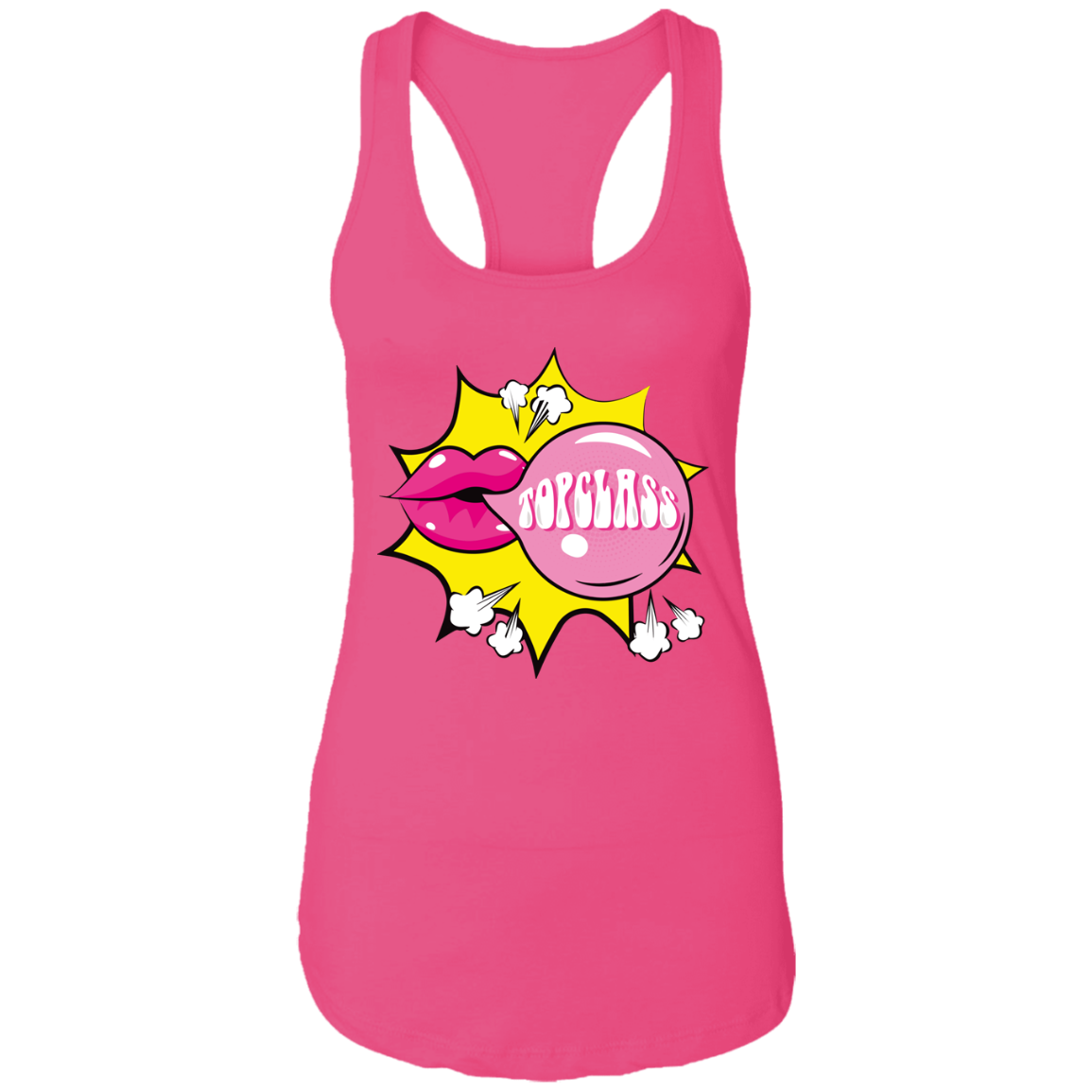 Topclass Pop Lips Tank Top