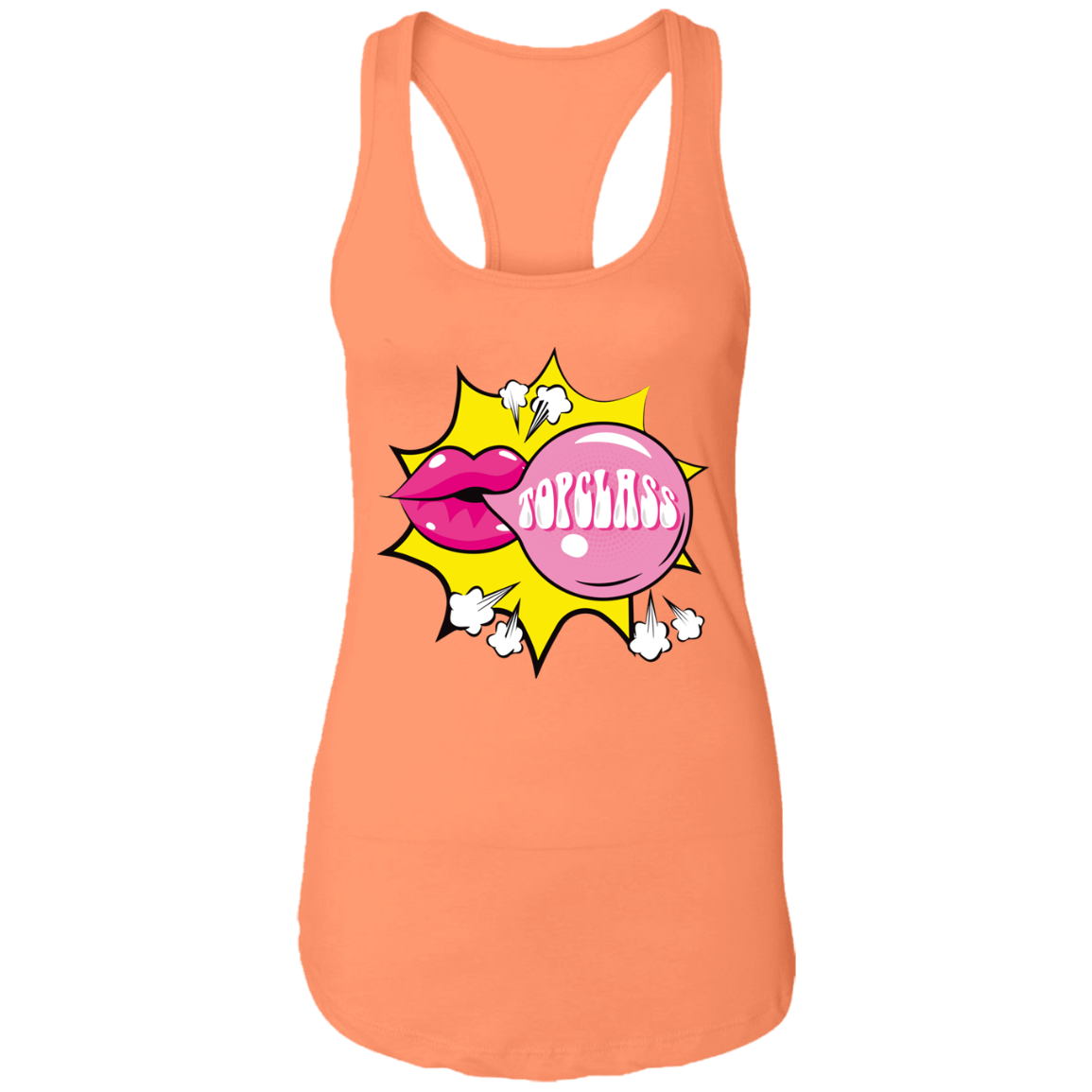 Topclass Pop Lips Tank Top