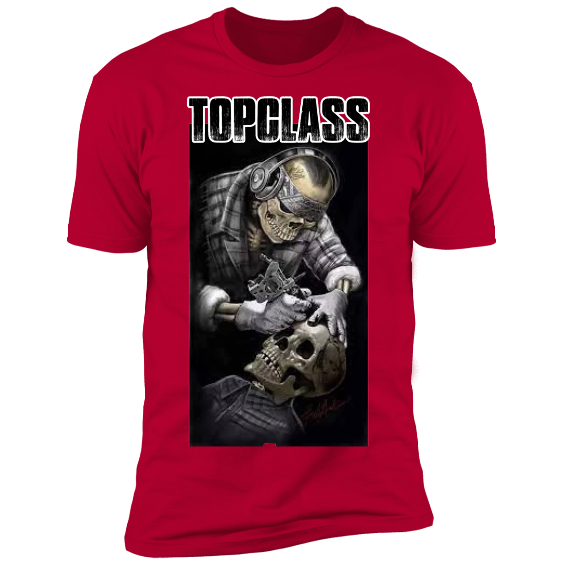 Topclass tattoo skeleton - Topclass Mafia