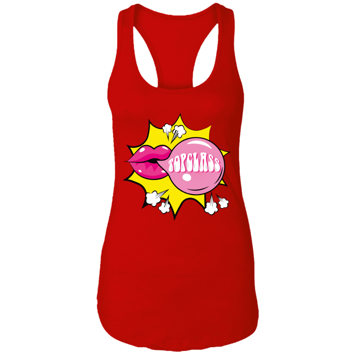 Topclass Pop Lips Tank Top