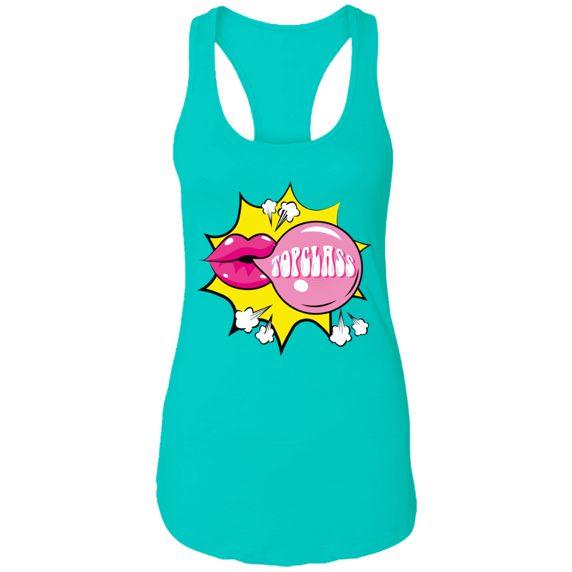Topclass Pop Lips Tank Top