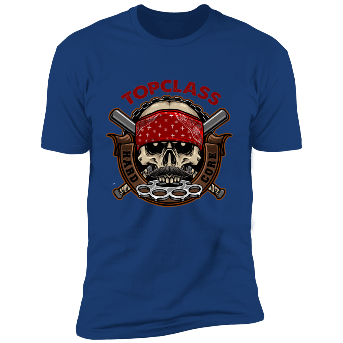 Topclass Skull and Brass Knuckles Tshirt