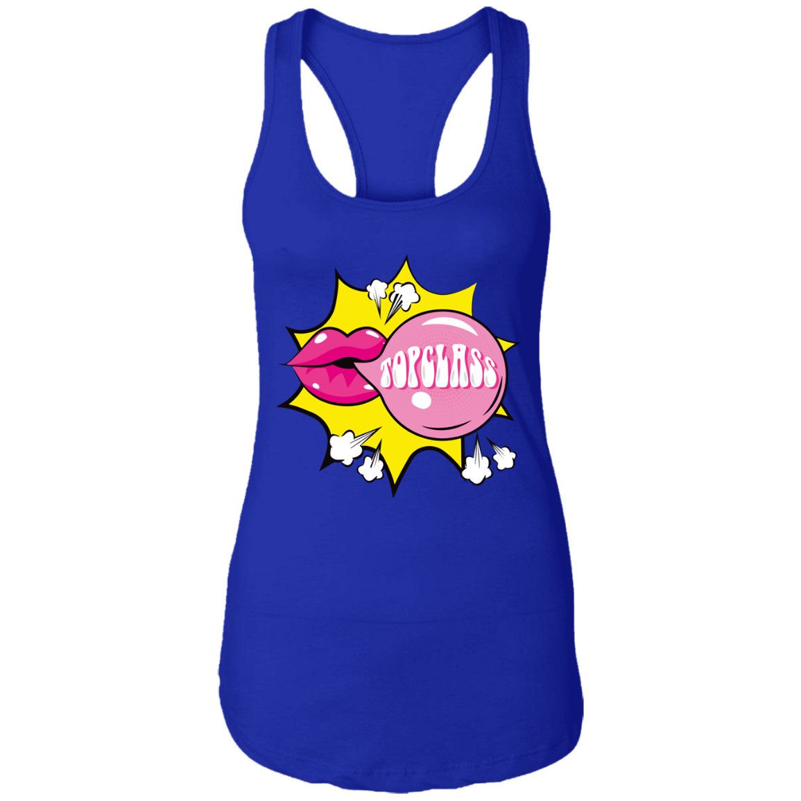 Topclass Pop Lips Tank Top