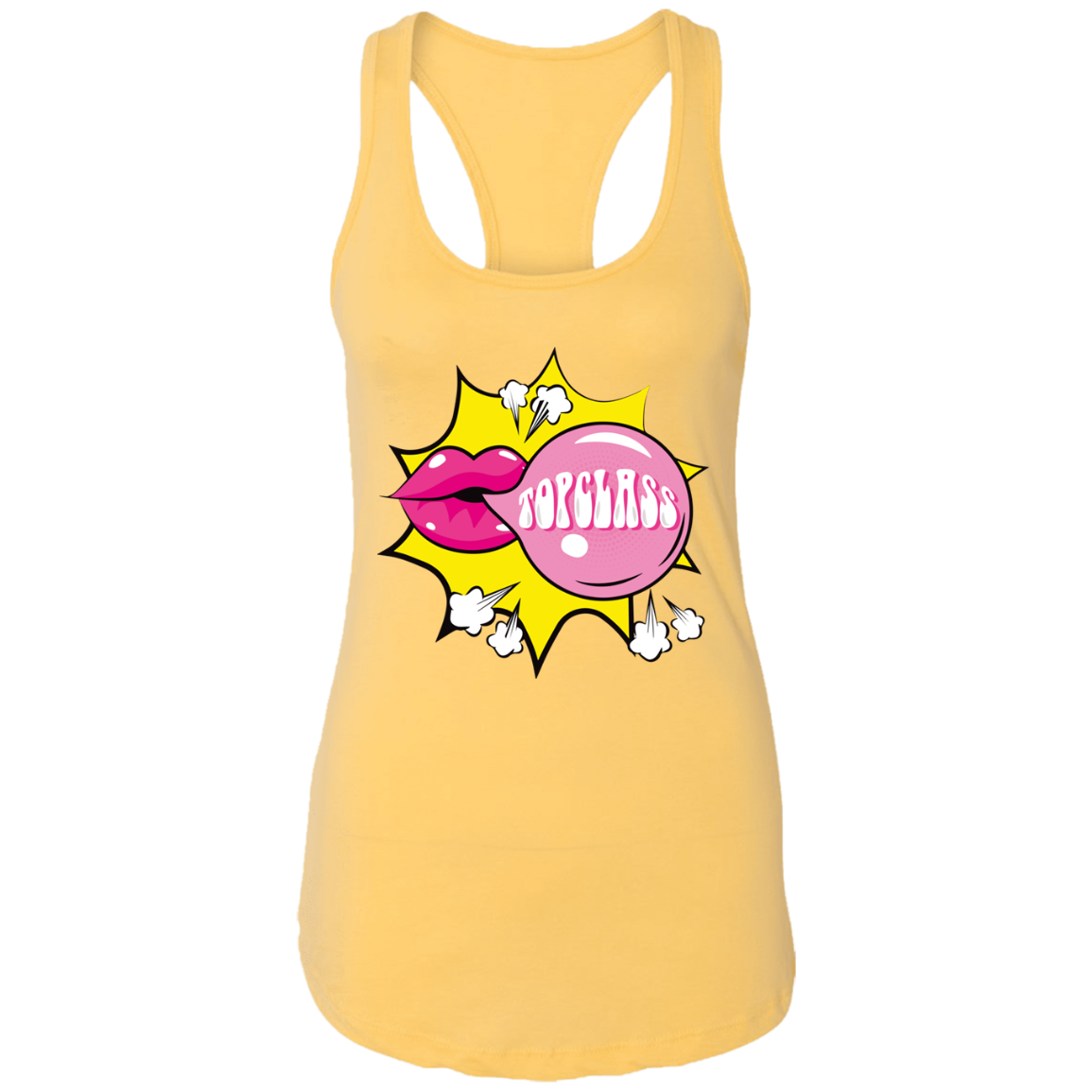 Topclass Pop Lips Tank Top
