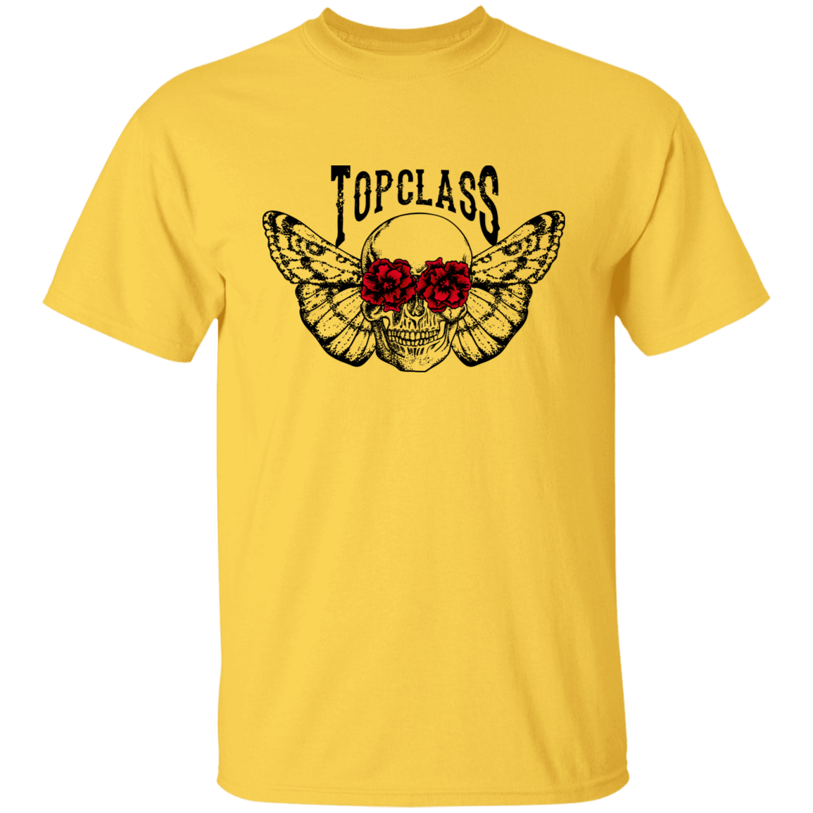 Topclass Skull with Moth Tshirt