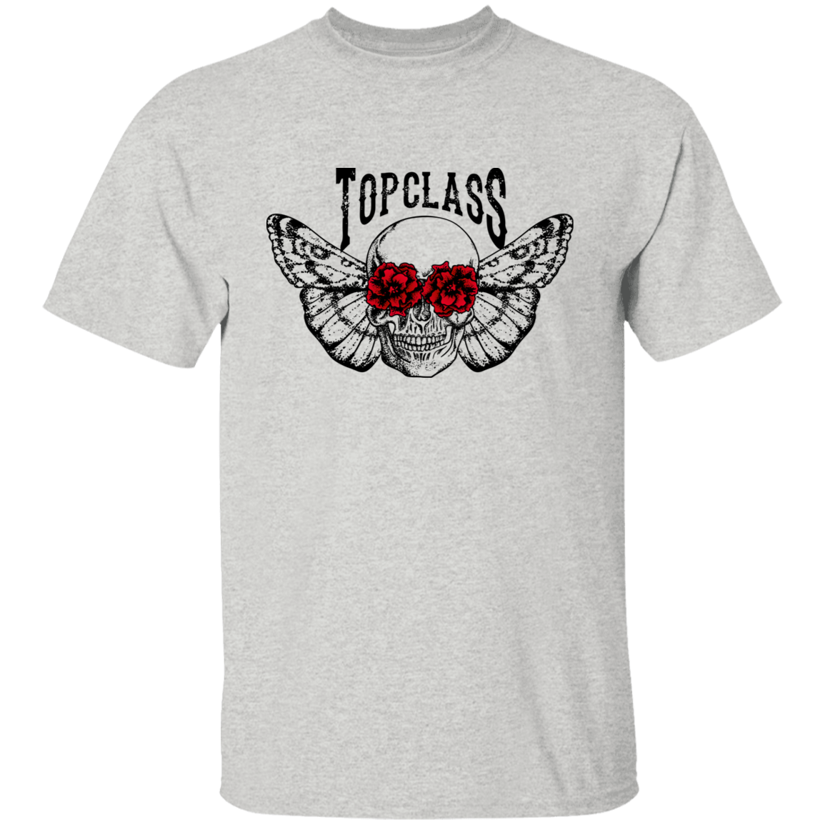 Topclass Skull with Moth Tshirt