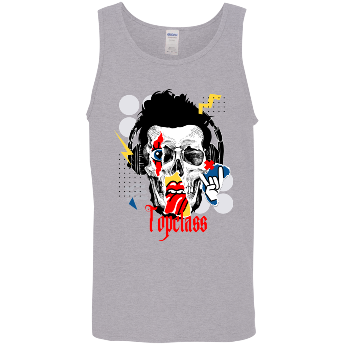 topclass colorful skull with lips - Topclass Mafia