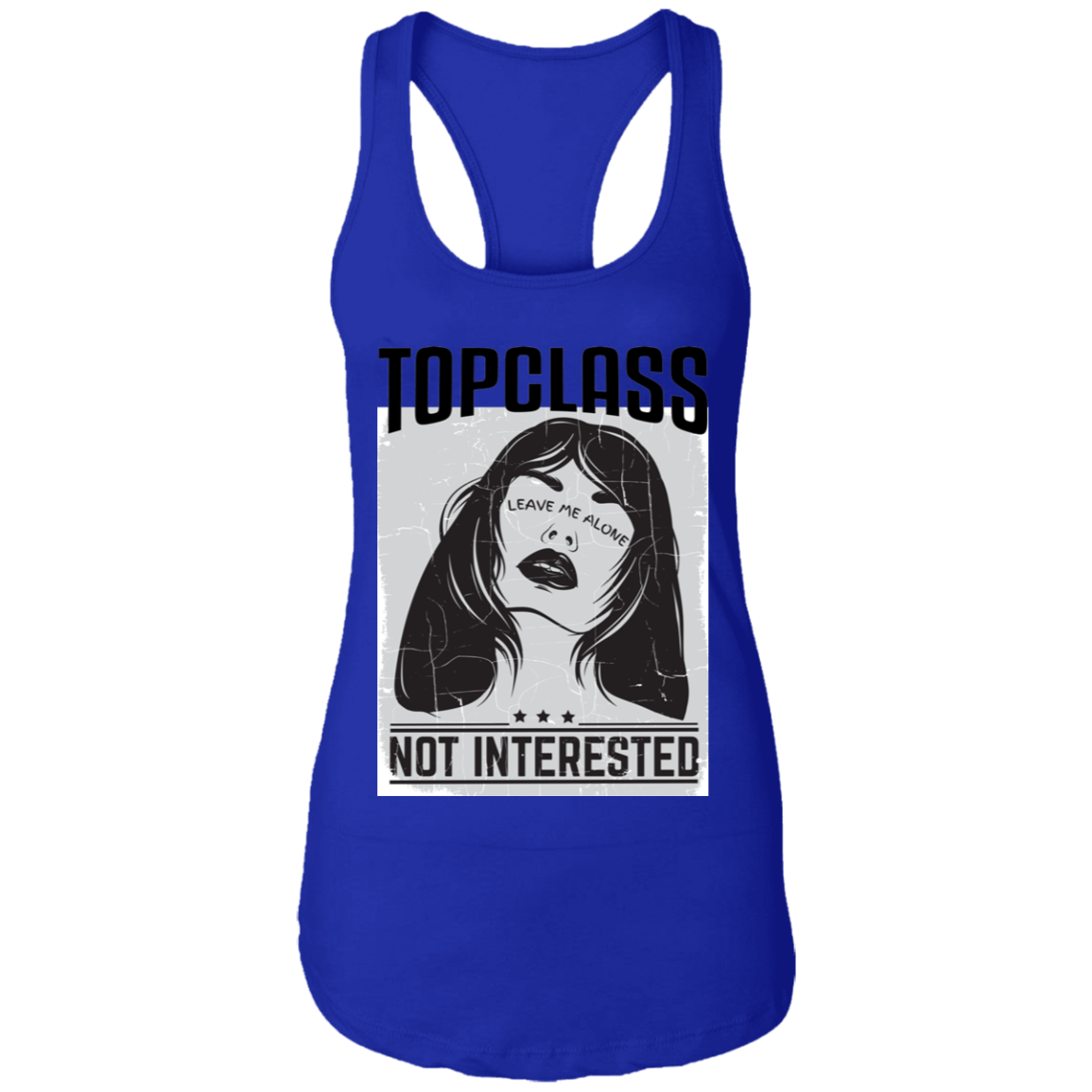 Topclass Not Interested Tank Top