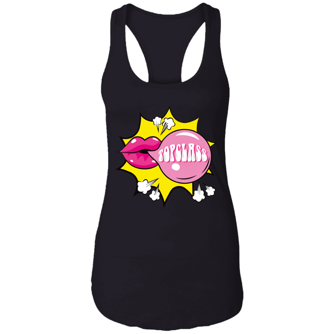 Topclass Pop Lips Tank Top