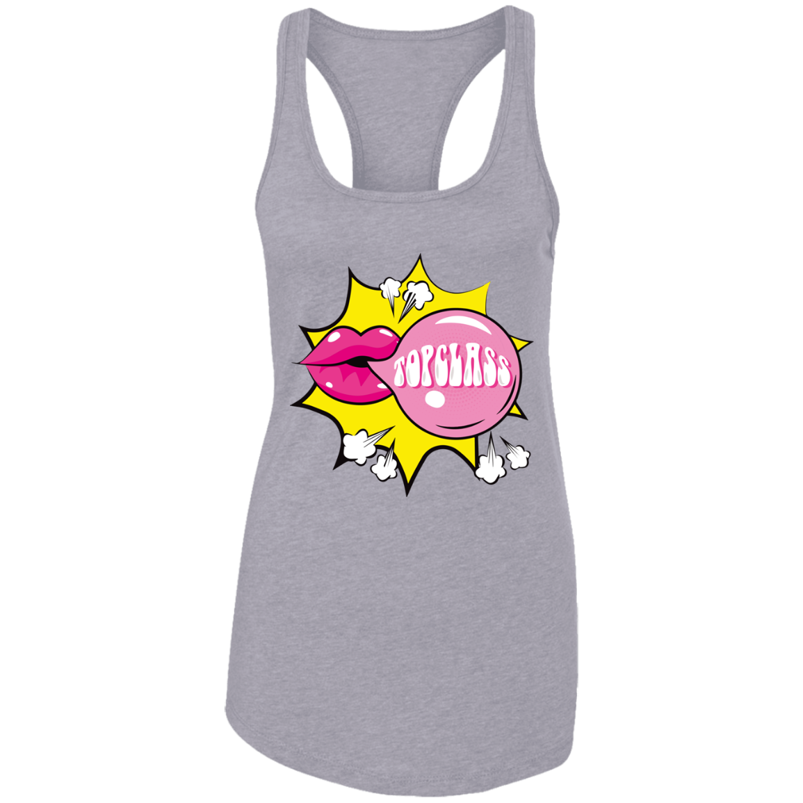 Topclass Pop Lips Tank Top