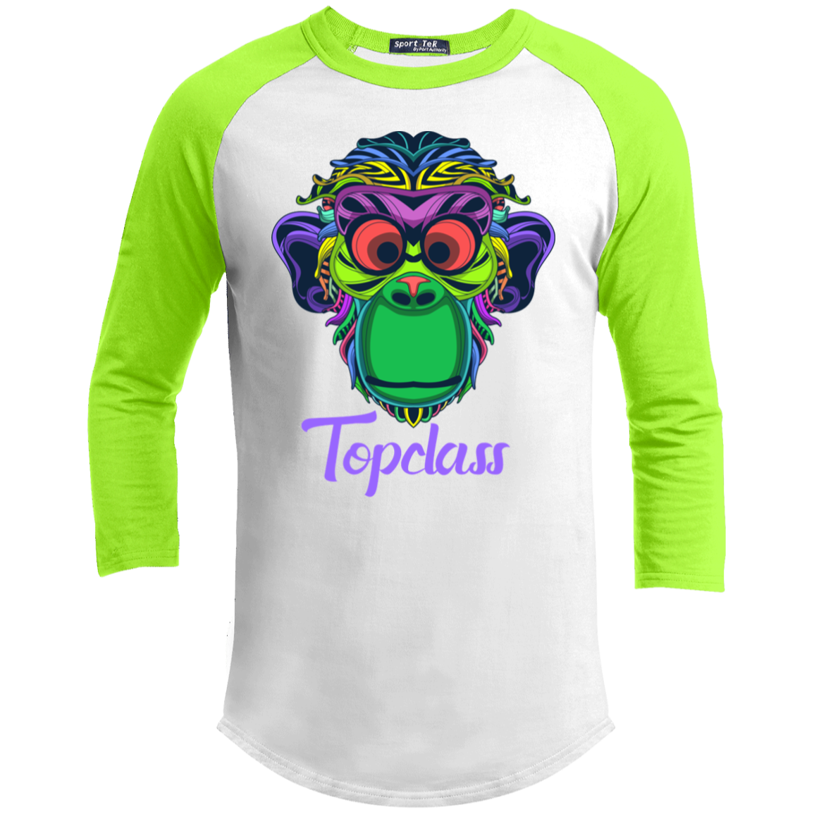Topclass Monkey Youth Baseball Tshirt