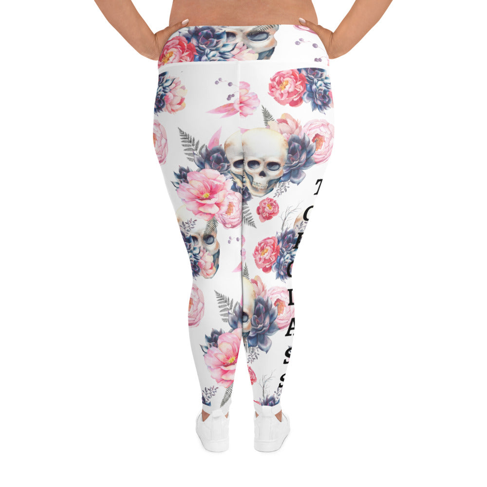 Topclass Plus Skull and Roses Leggings