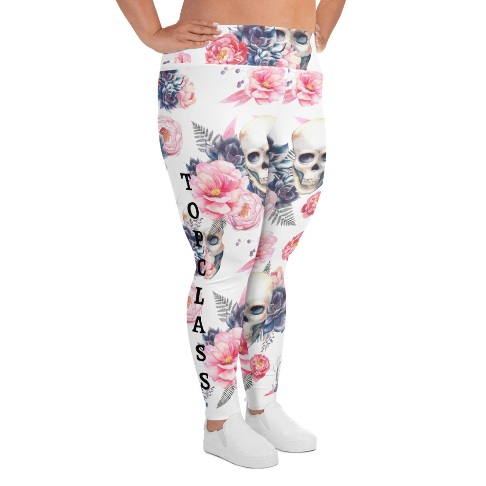 Topclass Plus Skull and Roses Leggings