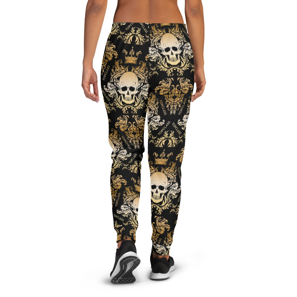 Topclass Gold Skull Women's Joggers