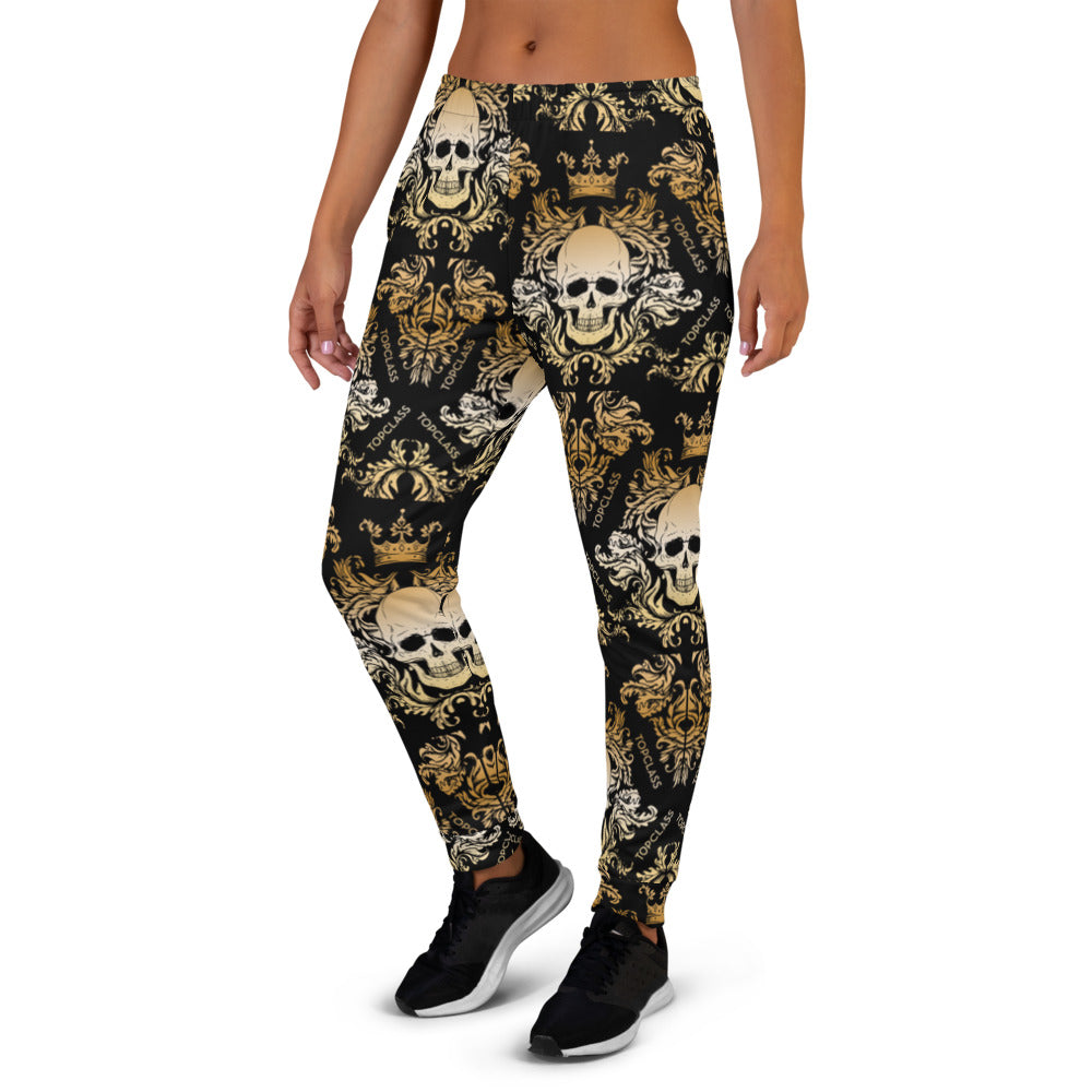 Topclass Gold Skull Women's Joggers