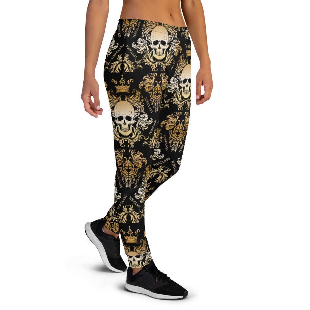 Topclass Gold Skull Women's Joggers