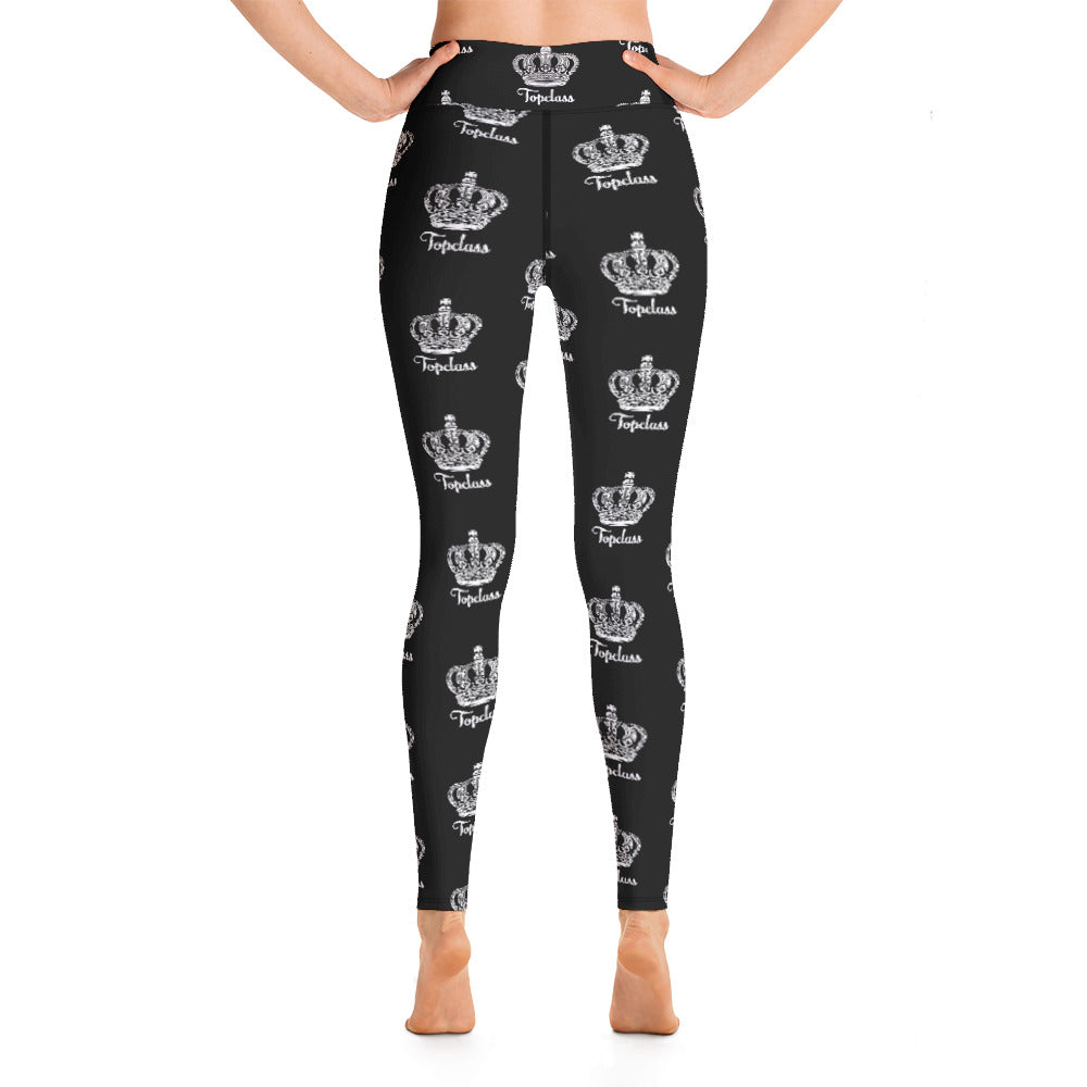 Topclass Logo Leggings Black