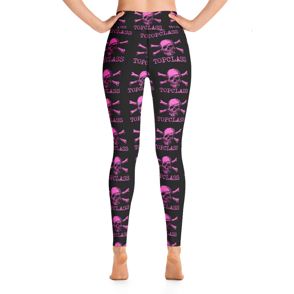 Topclass Pink Skull Leggings