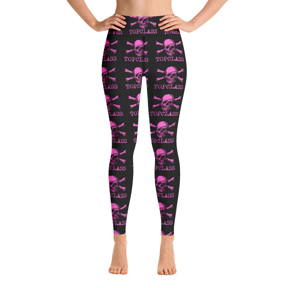 Topclass Pink Skull Leggings