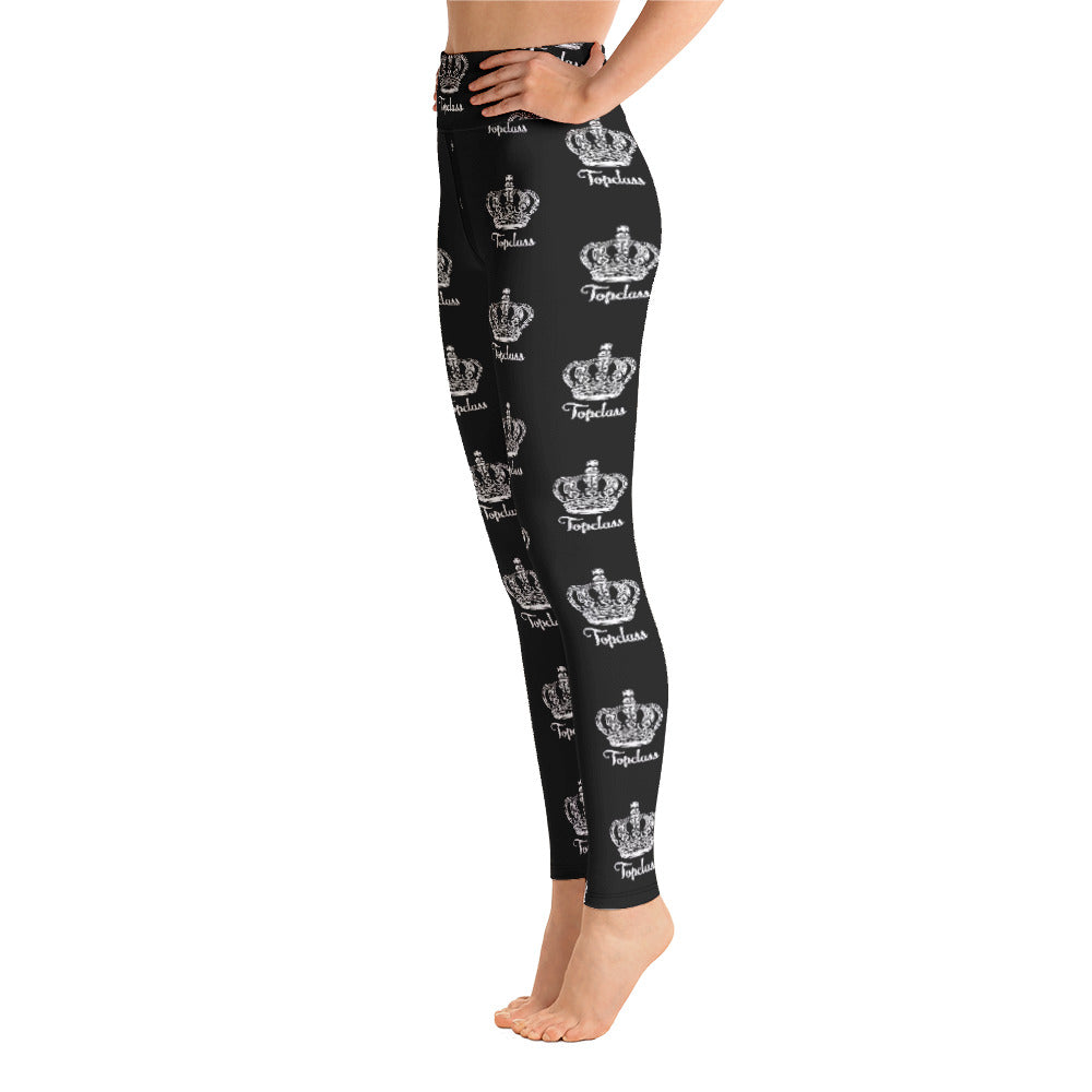 Topclass Logo Leggings Black