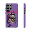 Topclass Pin Up Girl Skull Tough Phone Case