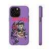 Topclass Pin Up Girl Skull Tough Phone Case