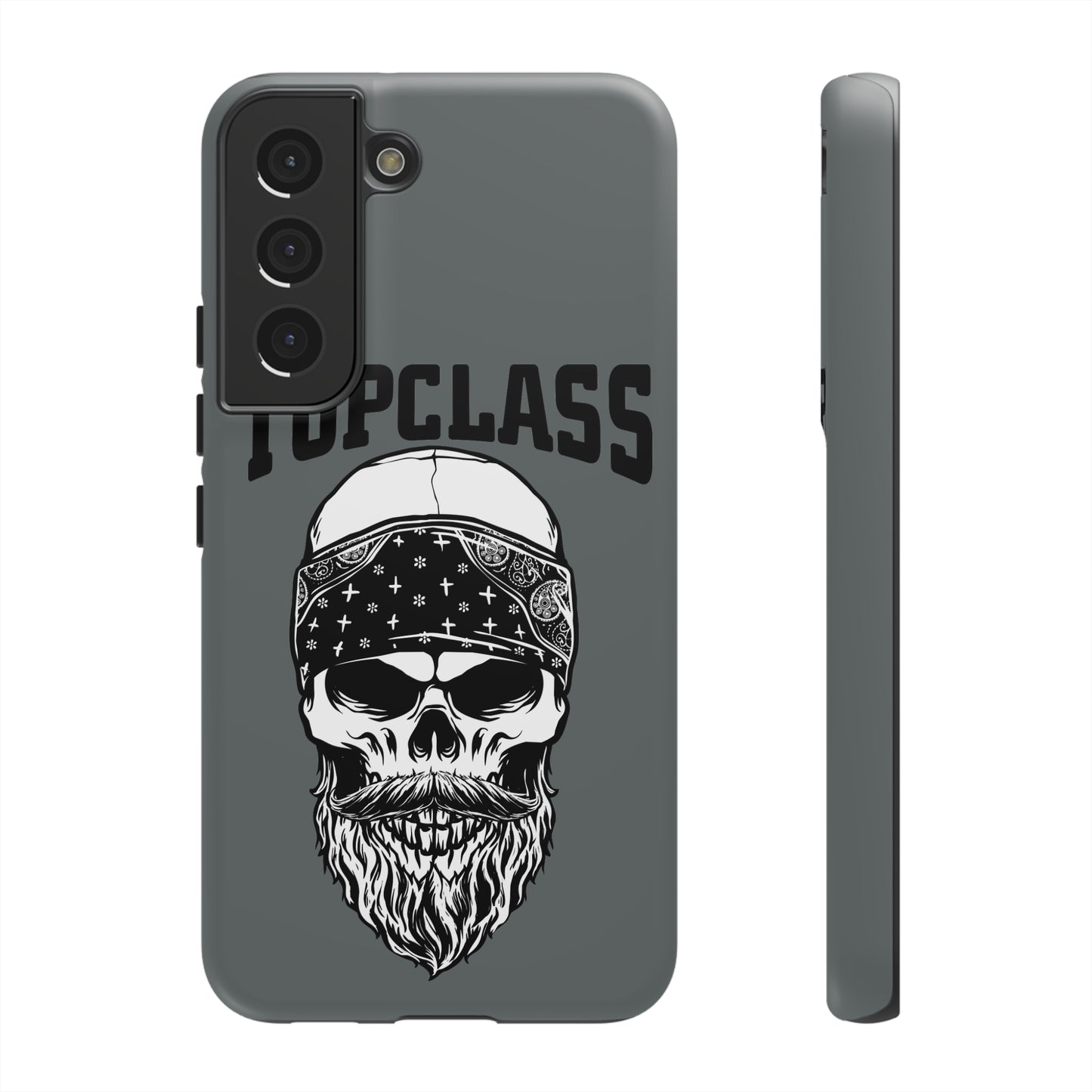 Topclass Bearded Skull Tough Phone Case