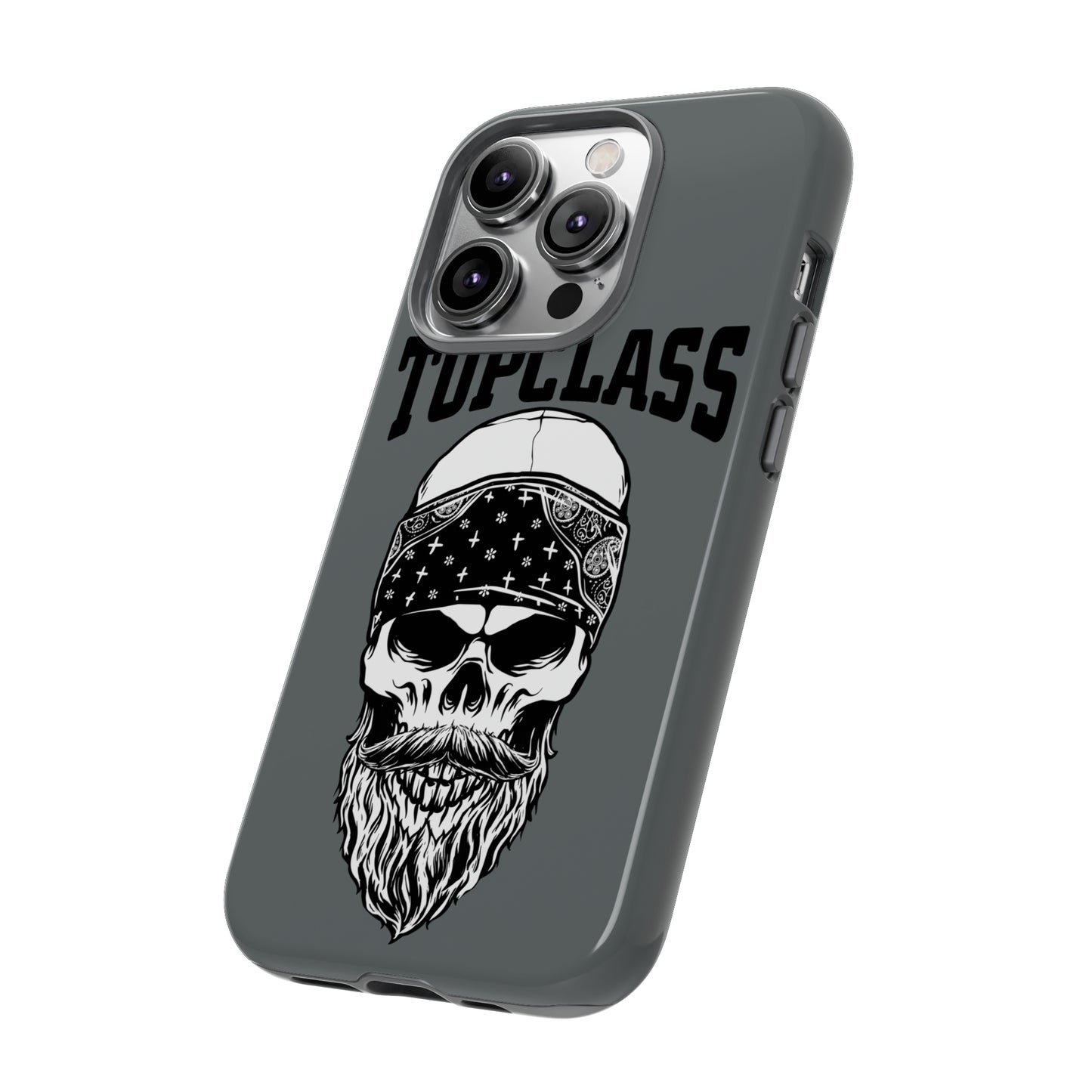 Topclass Bearded Skull Tough Phone Case