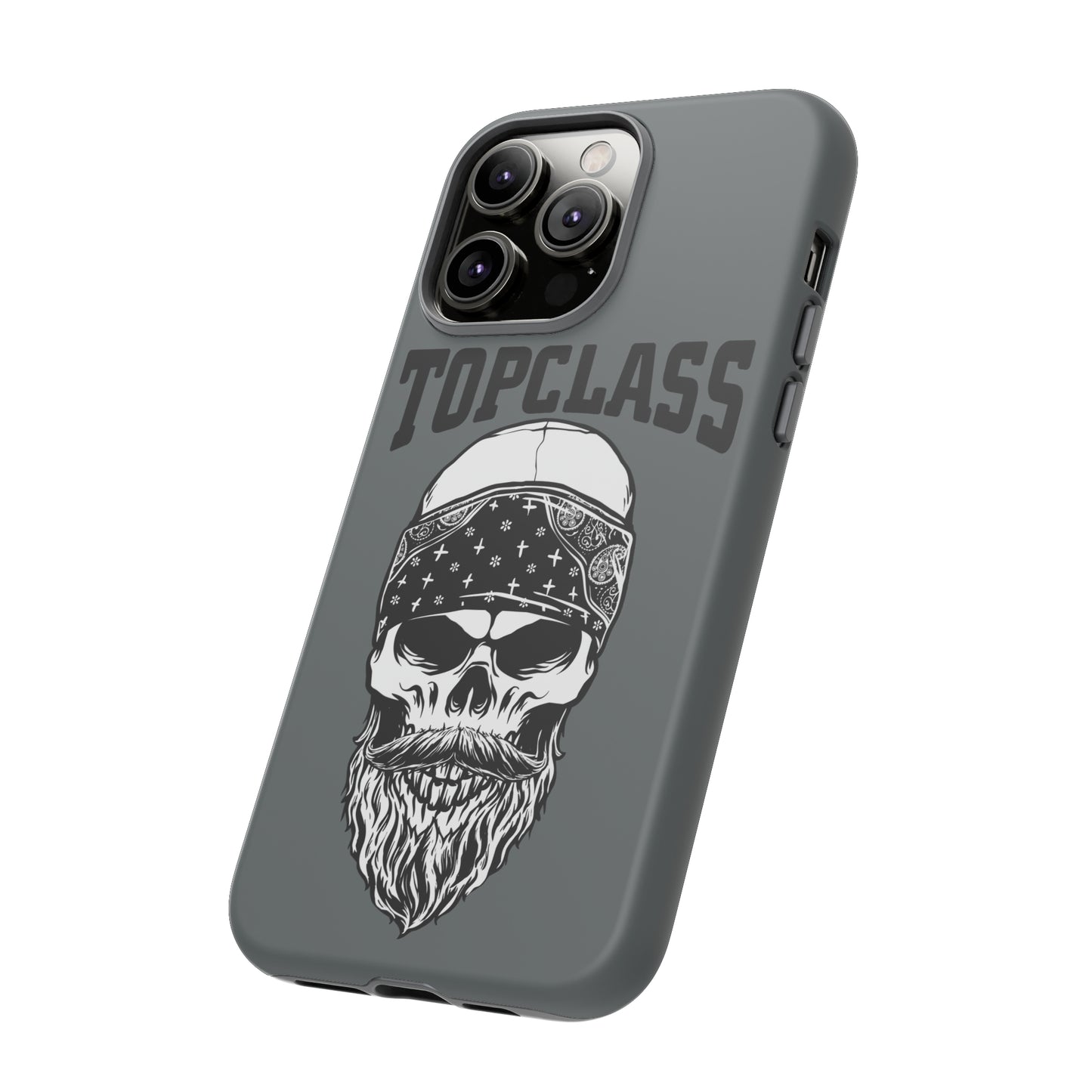 Topclass Bearded Skull Tough Phone Case