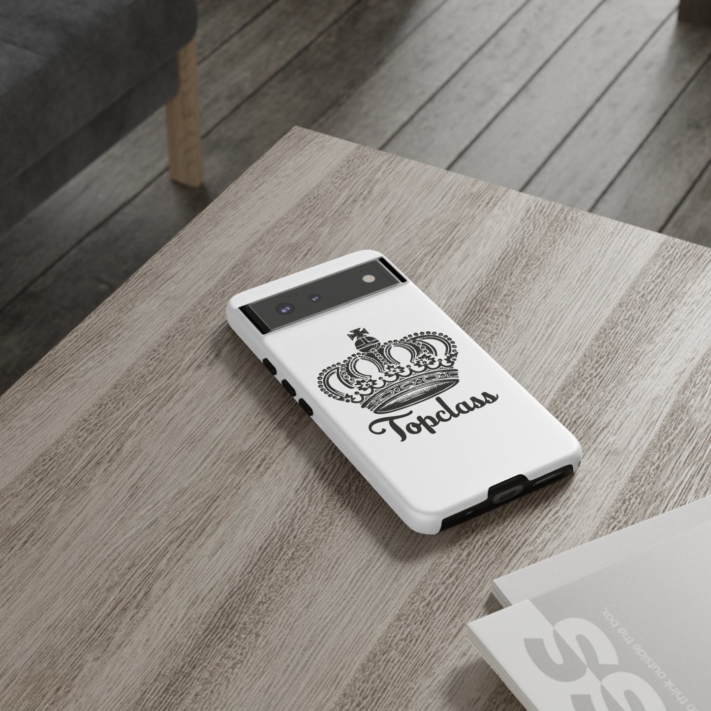 Topclass Black Logo Tough Phone Cases