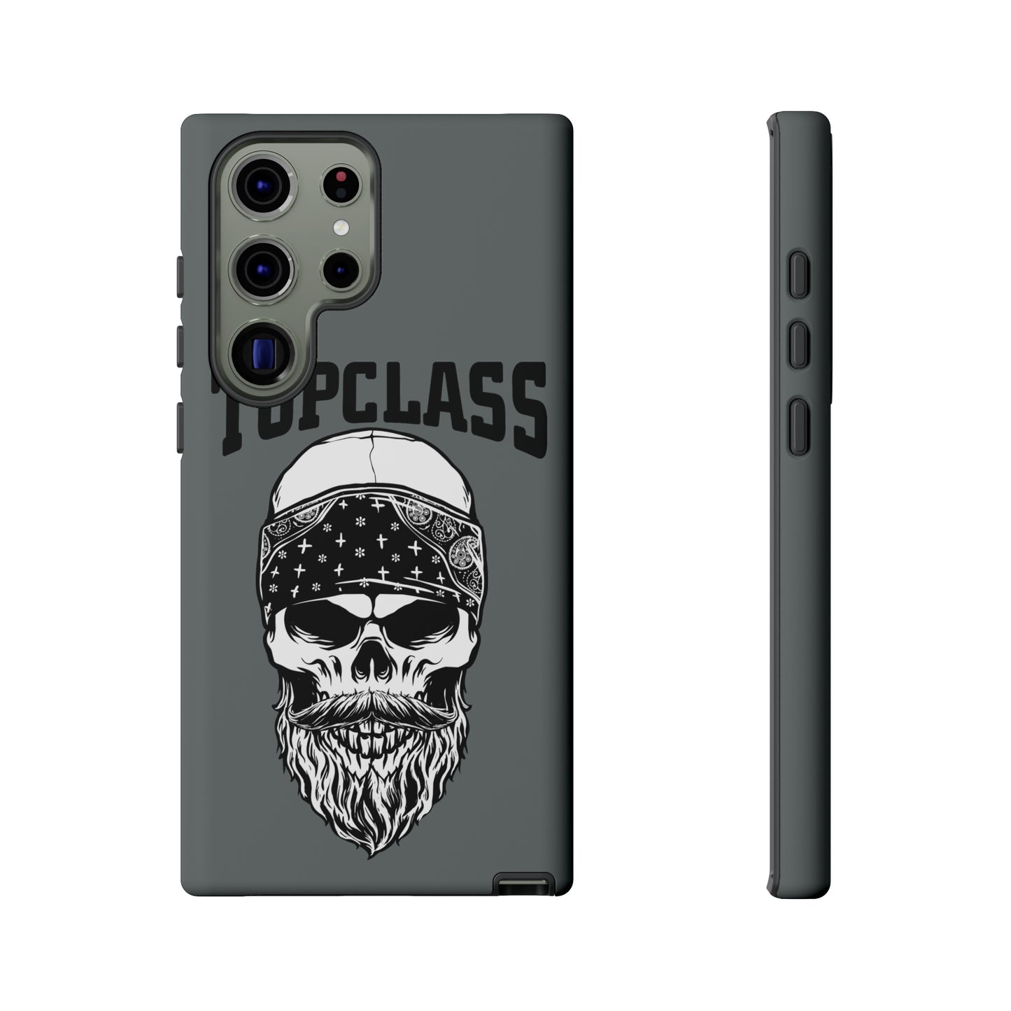 Topclass Bearded Skull Tough Phone Case