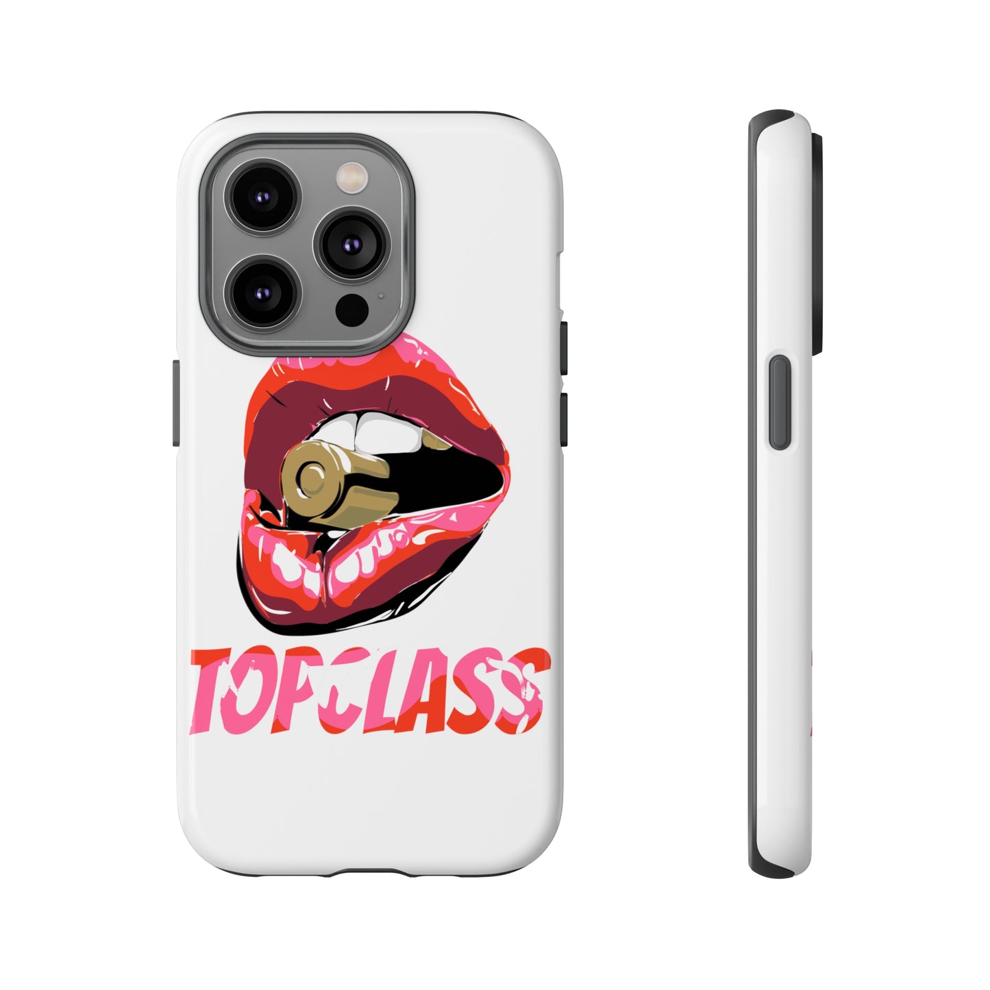 Topclass Lips with Bullet Tough Phone Cases