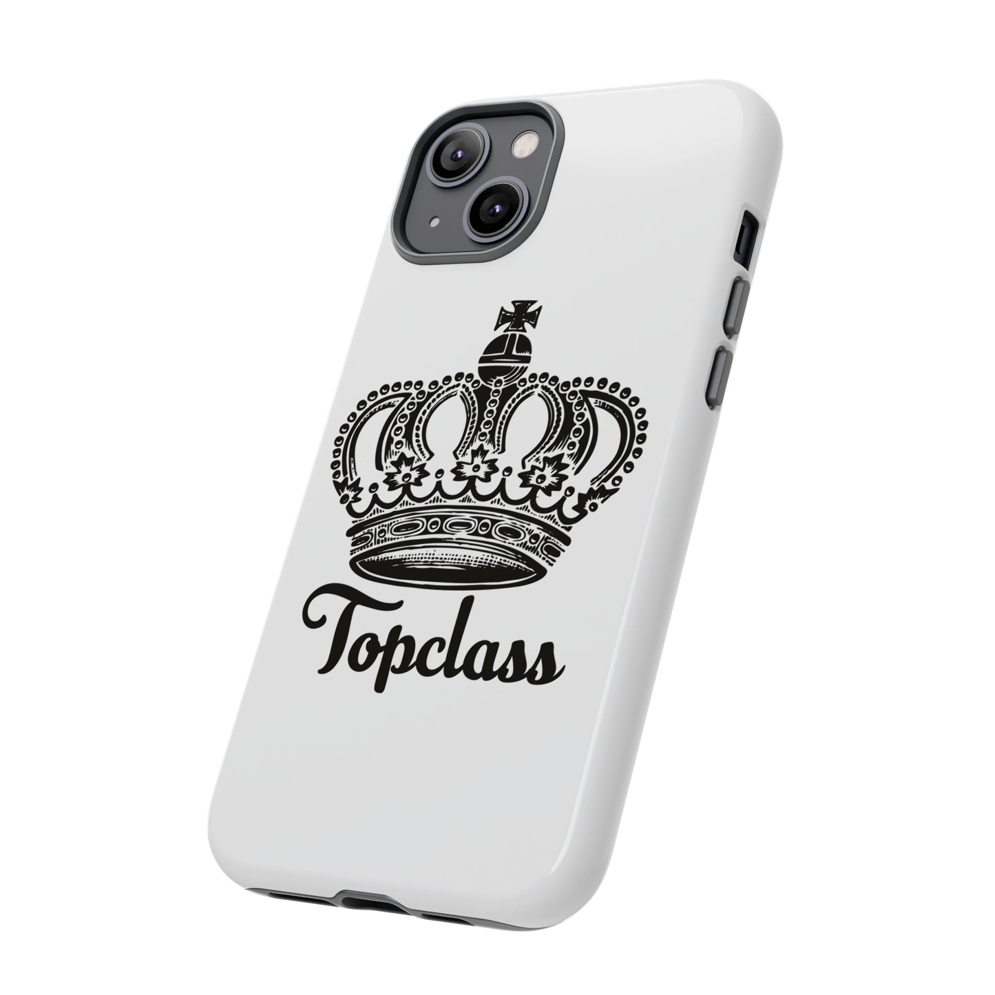 Topclass Black Logo Tough Phone Cases