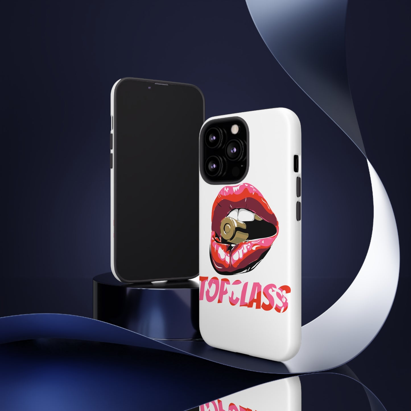 Topclass Lips with Bullet Tough Phone Cases