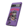 Topclass Pin Up Girl Skull Tough Phone Case