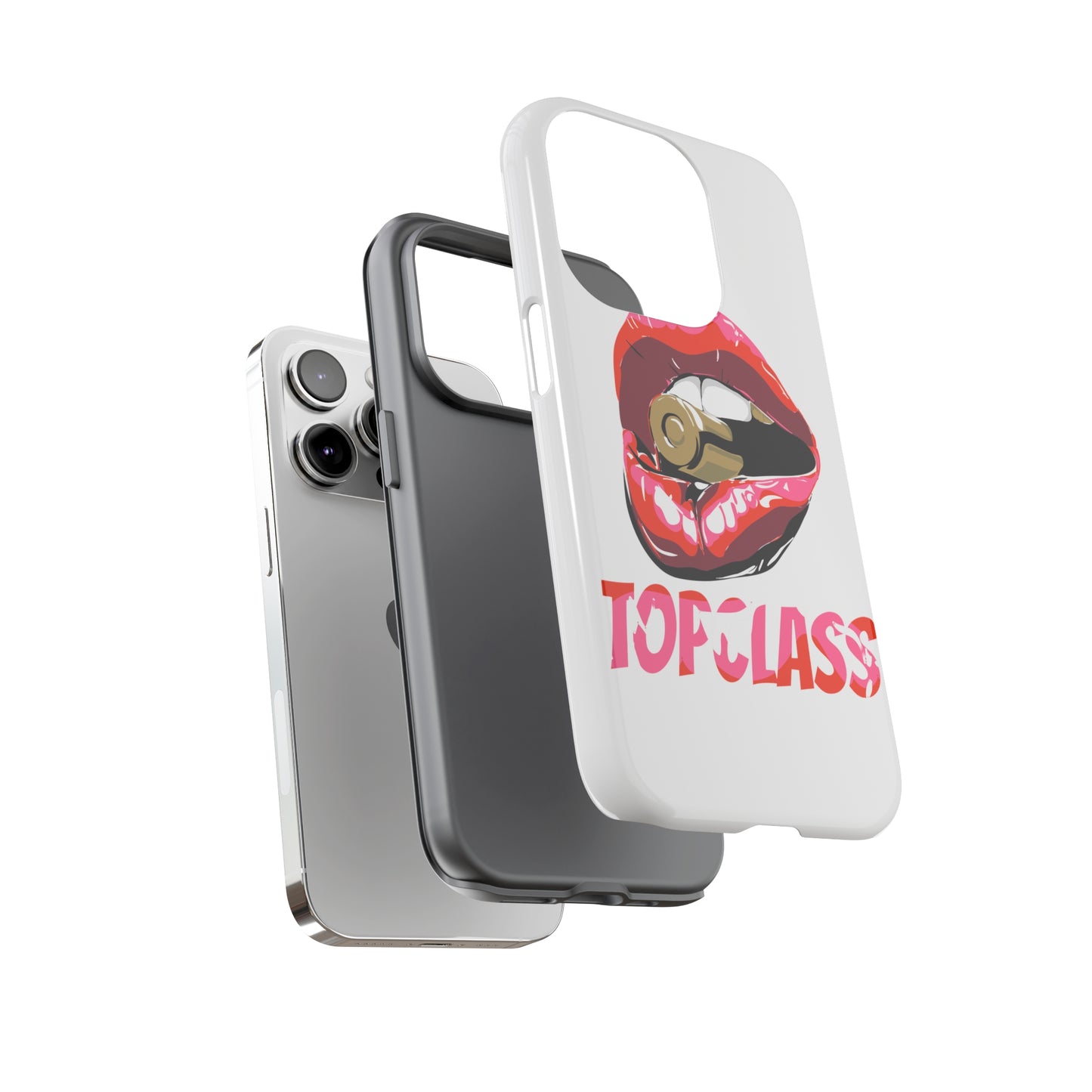 Topclass Lips with Bullet Tough Phone Cases