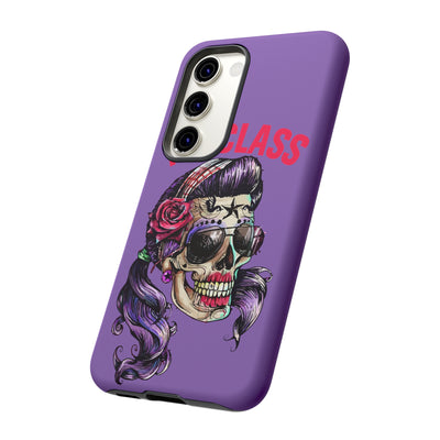 Topclass Pin Up Girl Skull Tough Phone Case