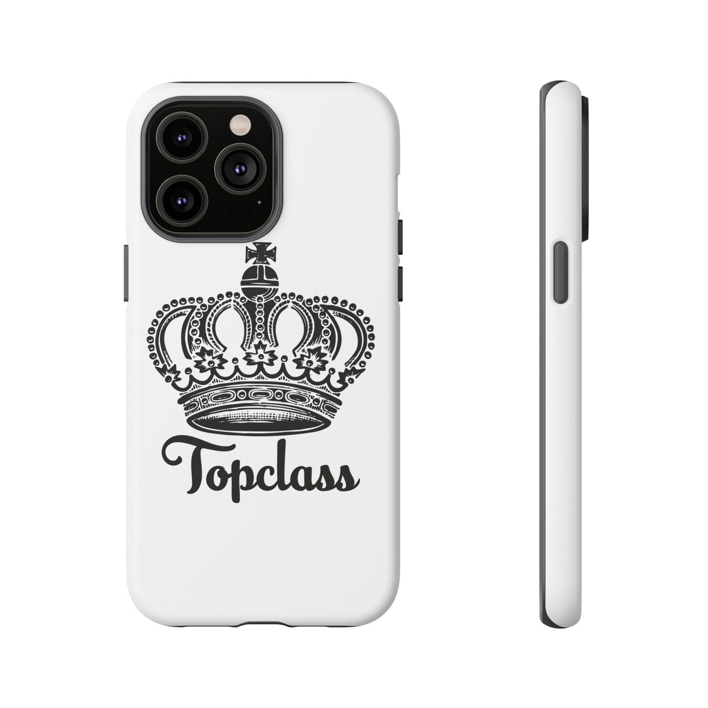 Topclass Black Logo Tough Phone Cases