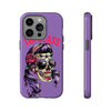 Topclass Pin Up Girl Skull Tough Phone Case