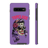 Topclass Pin Up Girl Skull Tough Phone Case