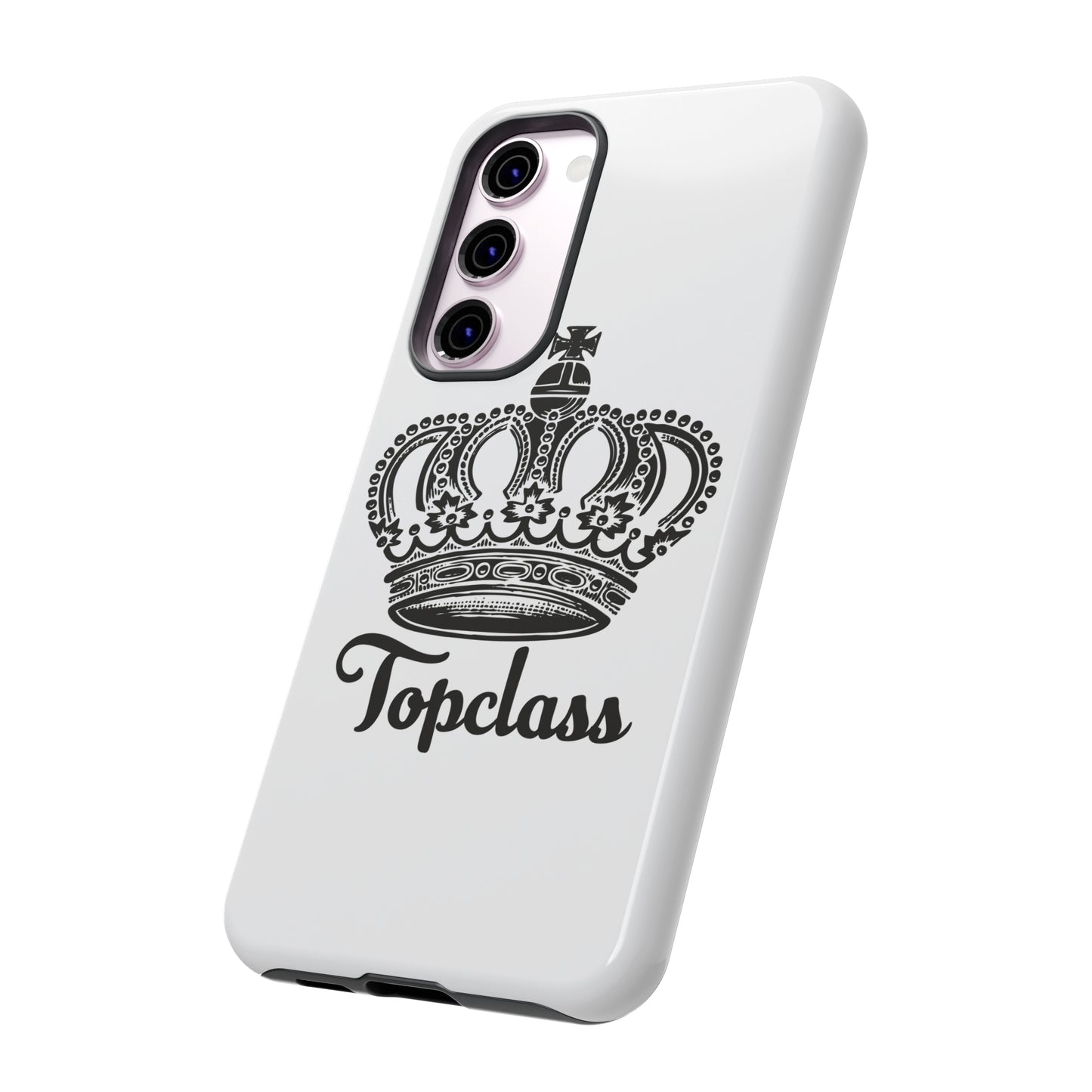 Topclass Black Logo Tough Phone Cases