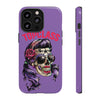 Topclass Pin Up Girl Skull Tough Phone Case