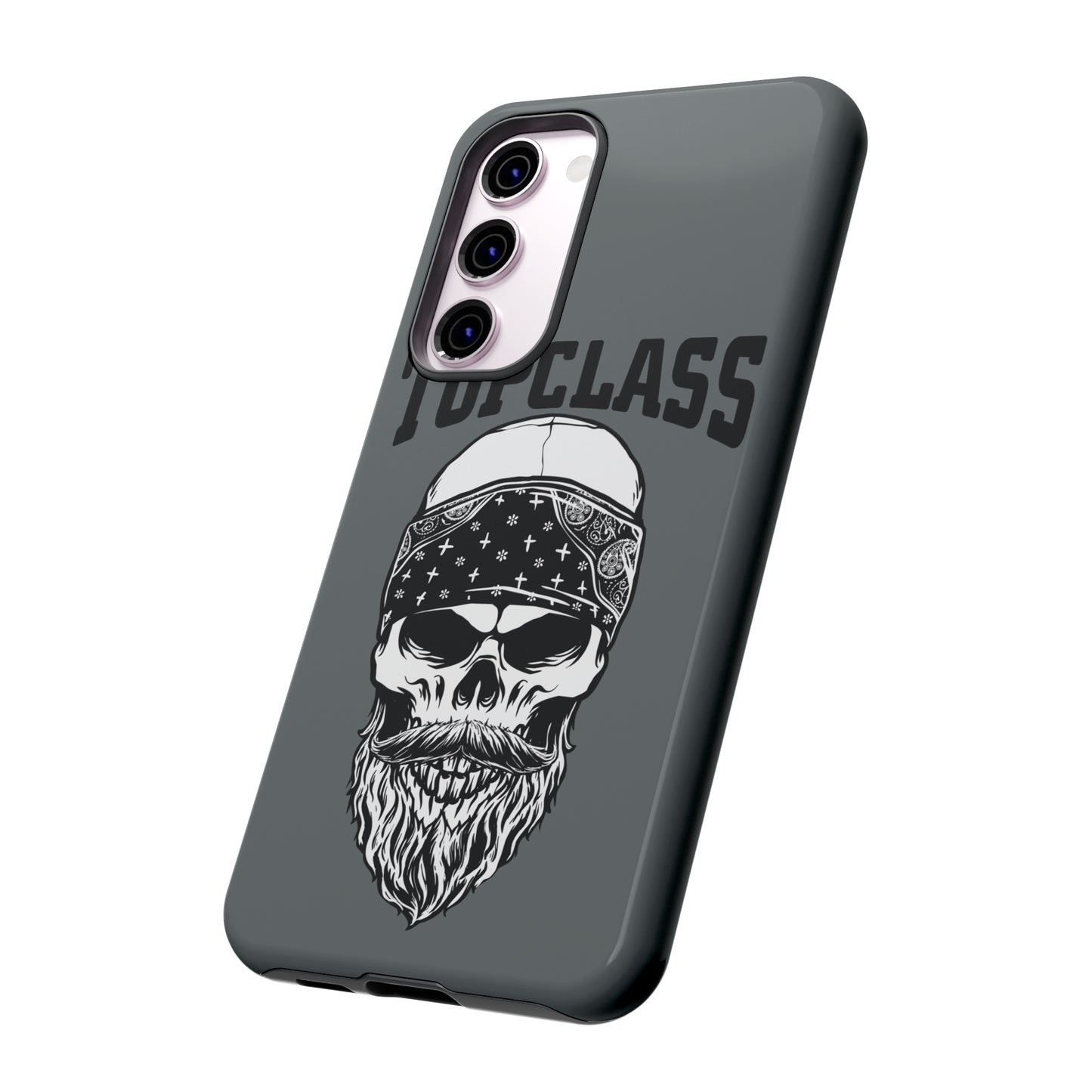 Topclass Bearded Skull Tough Phone Case