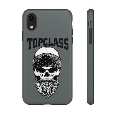 Topclass Bearded Skull Tough Phone Case